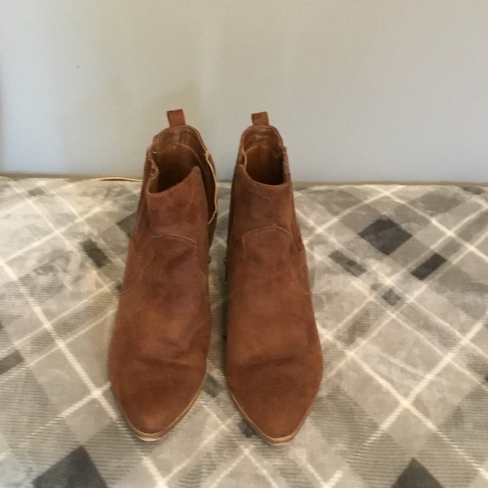 Women’s Brown Suede Ankle Boots